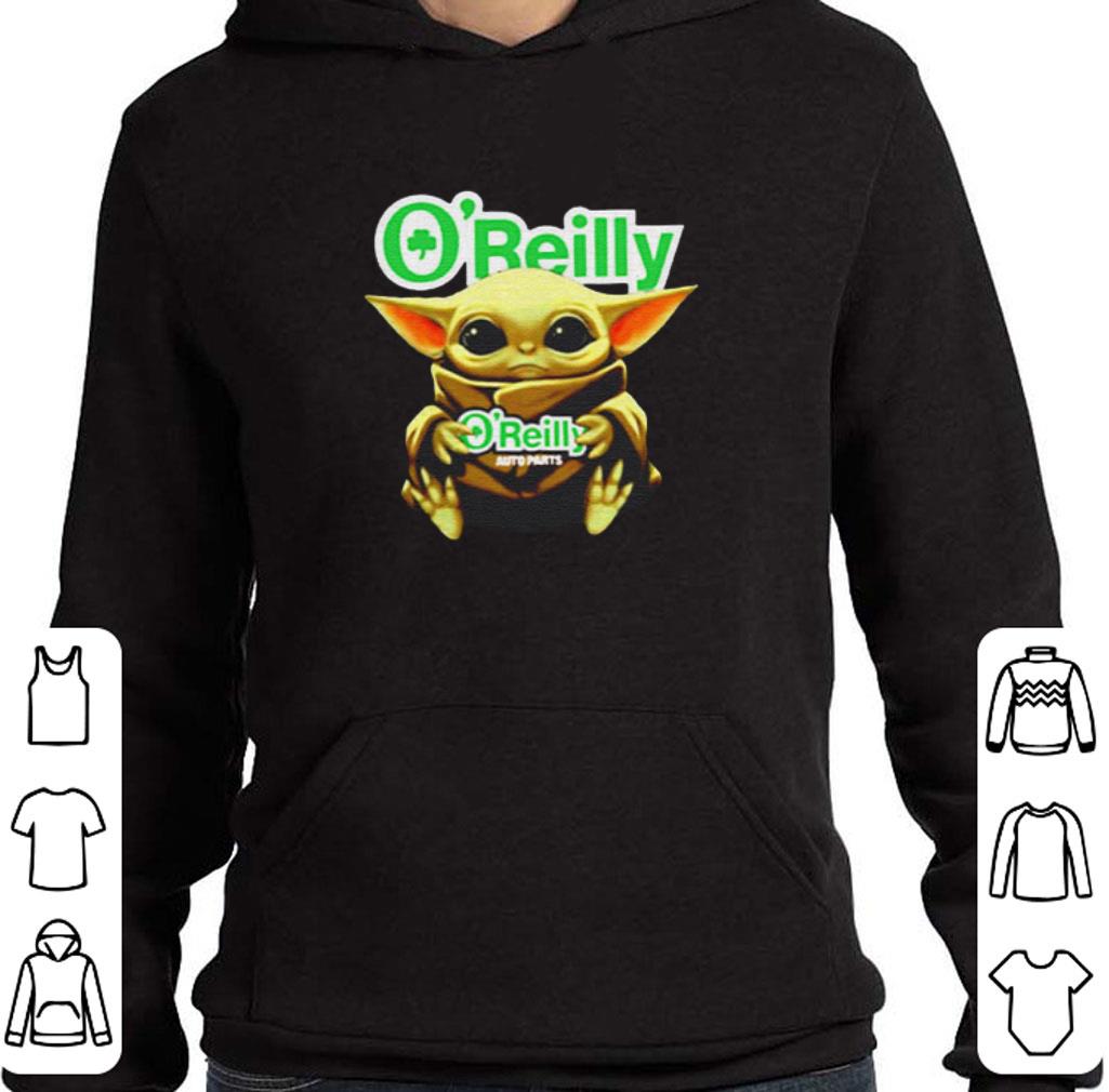 Pretty Star Wars Baby Yoda Hug O’Reilly Auto Parts shirt