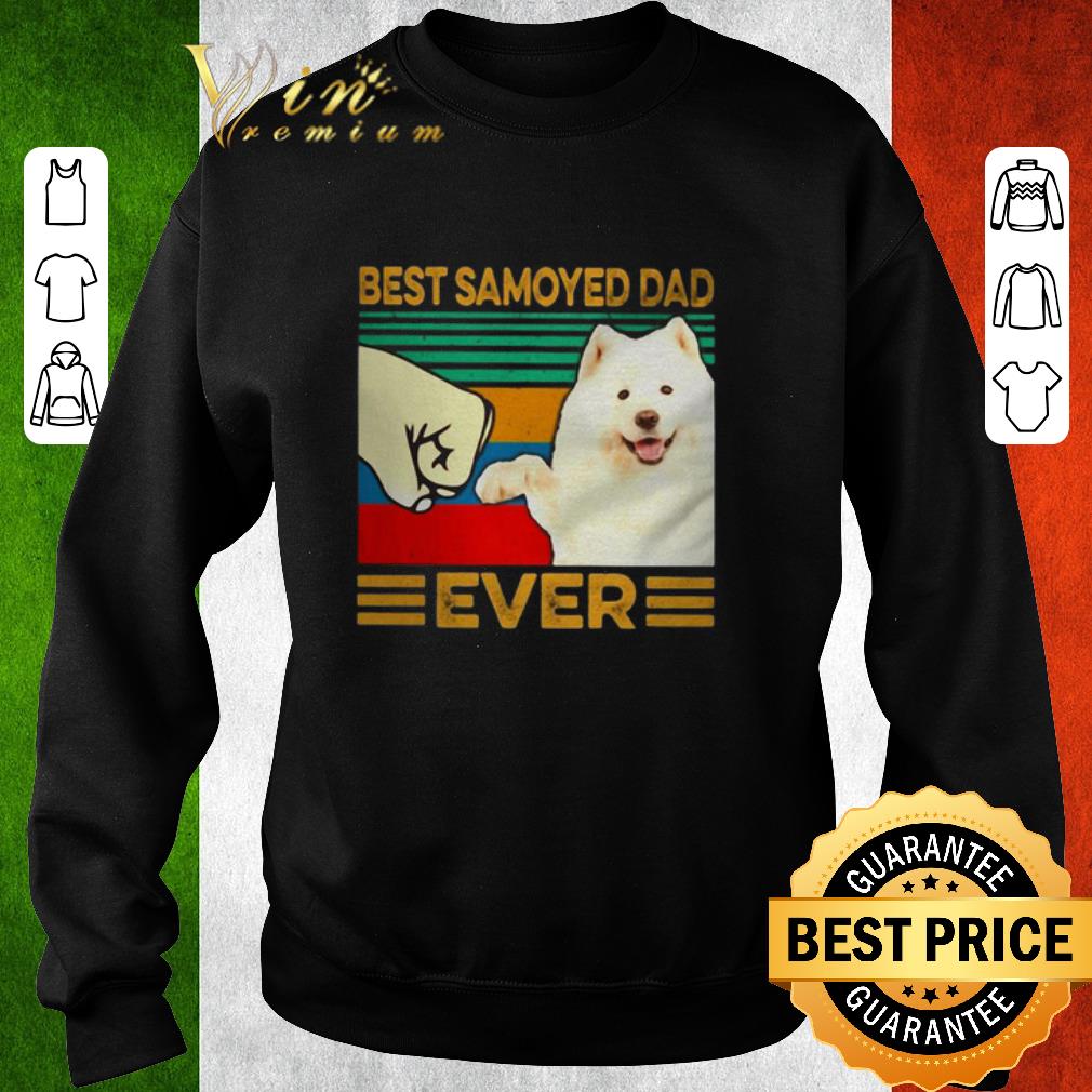 Top Best Samoyed dad ever vintage shirt
