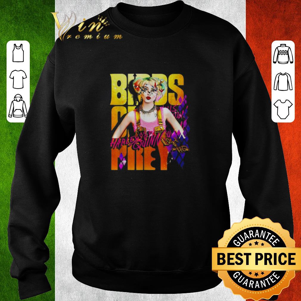 Top Harley Quinn Birds of Prey signature shirt