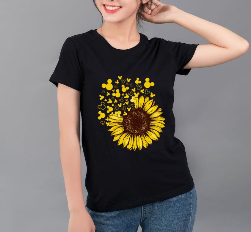 Top Mickey Mouse Sunflowers shirt
