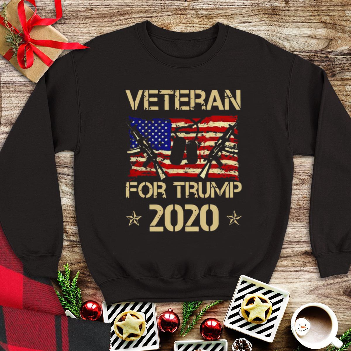 Veteran For Trump 2020 shirt