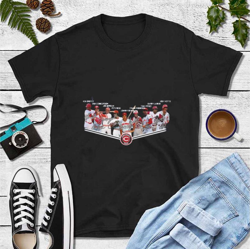Awesome Cincinnati Reds Players Team Signatures shirt