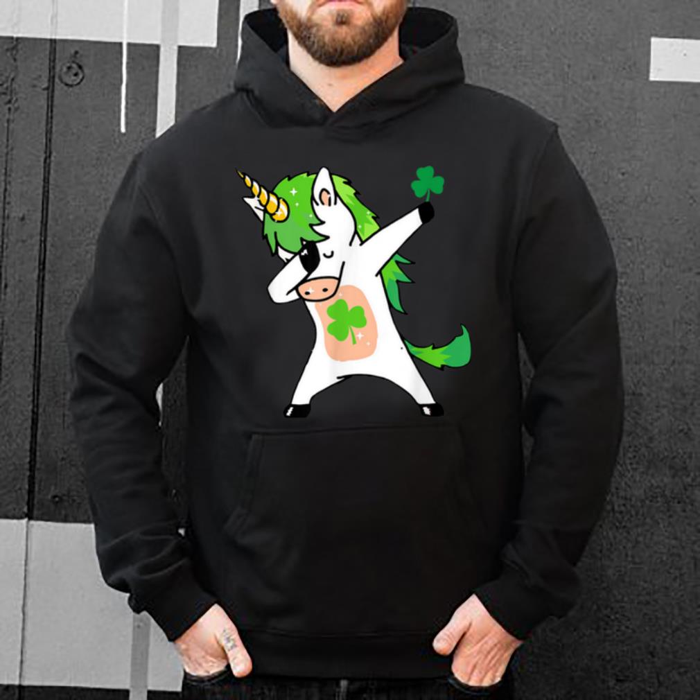Awesome Dabbing Unicorn St Patricks Day Funny Cute Irish shirt