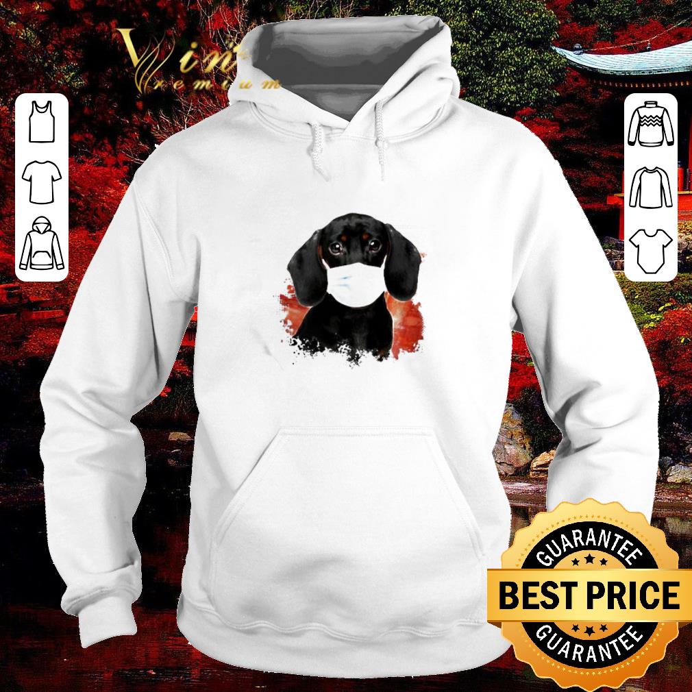 Awesome Dachshund Wear Mask Coronavirus shirt 6 Awesome Dachshund Wear Mask Coronavirus shirt