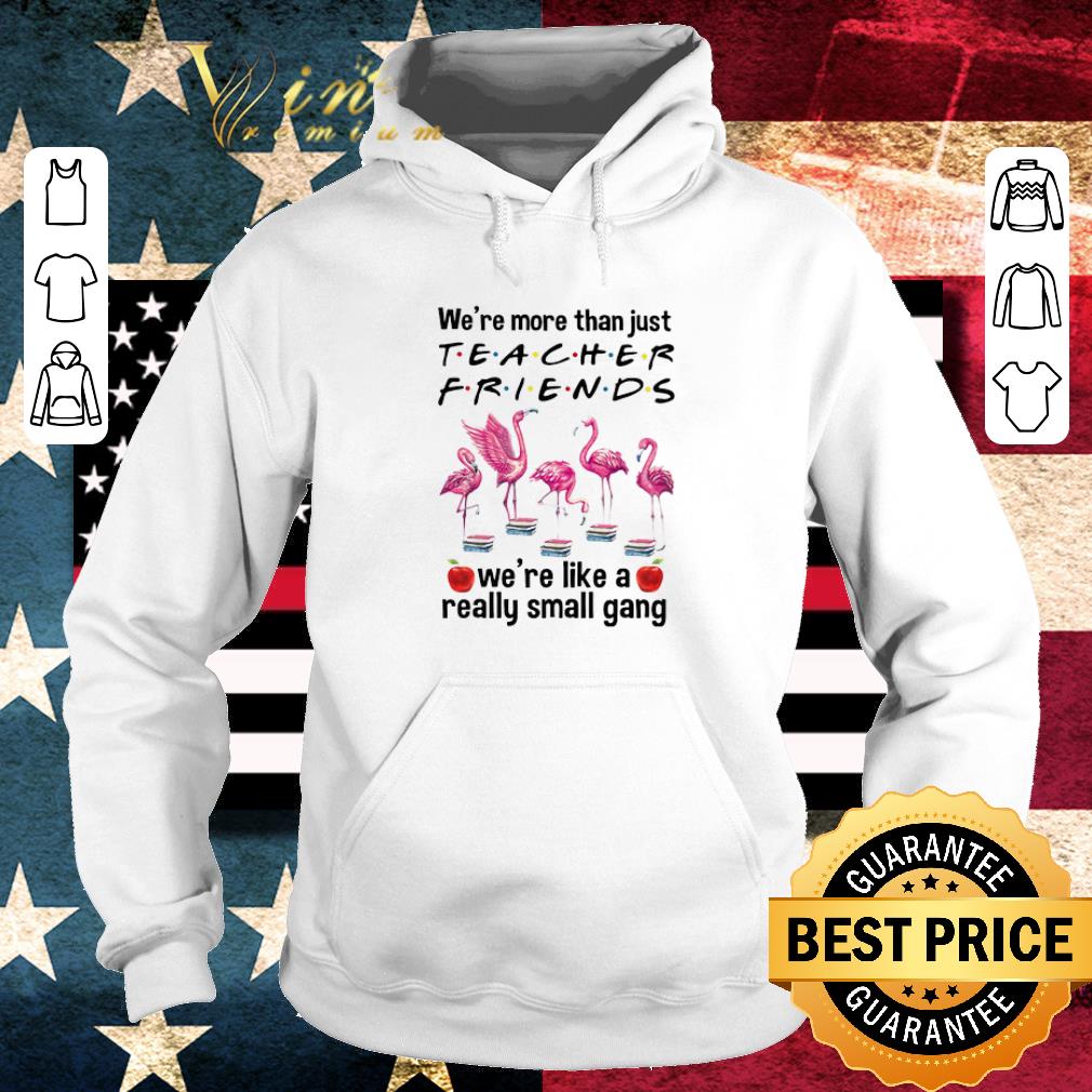 Awesome Flamingos Teacher Friends we're like a really small gang shirt 6 Awesome Flamingos Teacher Friends we're like a really small gang shirt