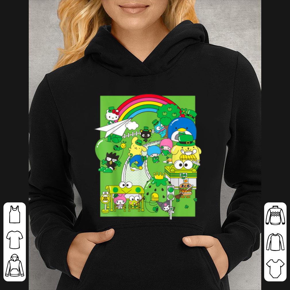 Awesome Hello Sanrio Seeing Green St. Patrick's Day Tee shirt