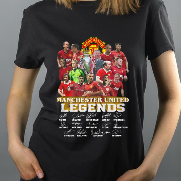 Awesome Manchester United Legends Signatures shirt