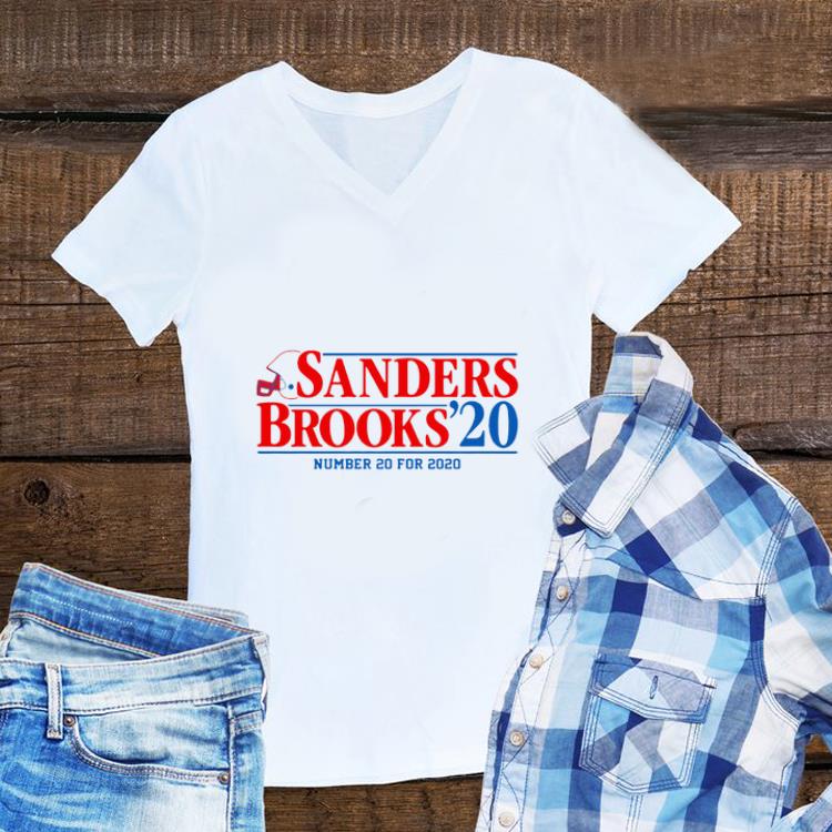 Awesome Sanders Brooks 2020 Number 20 For 2020 shirt