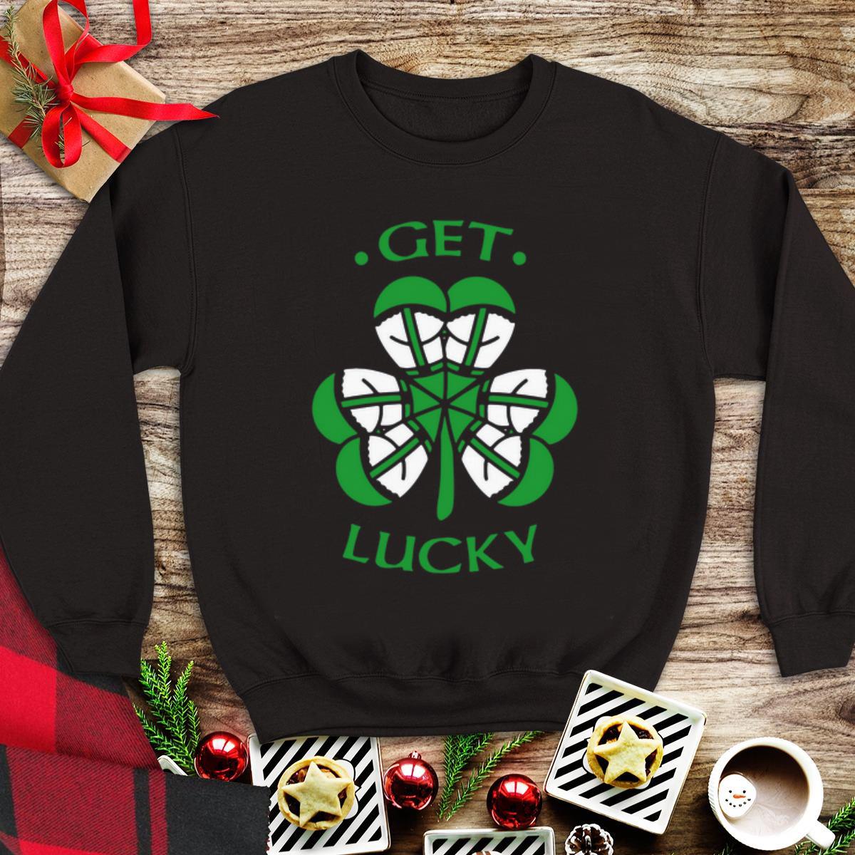 Awesome St Patrick’s Day Get Lucky shirt