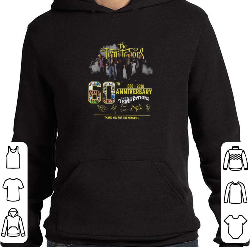 Funny The Temptations 60th 1960 2020 anniversary signatures thank you for the memories shirt 6 Funny The Temptations 60th 1960 2020 anniversary signatures thank you for the memories shirt