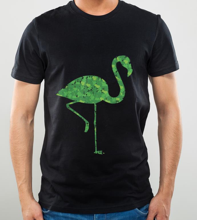 Great Cute Flamingo Shamrocks St Patricks Day Animal Lover shirt