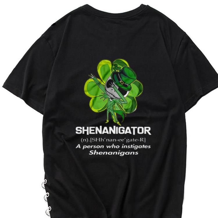 Hot Jack Skellington Shenanigator A Person Who Instigates Shenanigans shirt