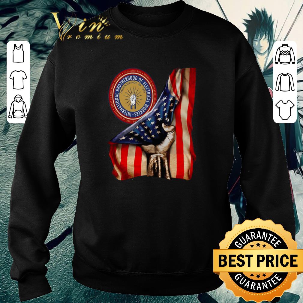 Nice American Flag International Brotherhood Of Electrical Workers shirt 6 Nice American Flag International Brotherhood Of Electrical Workers shirt