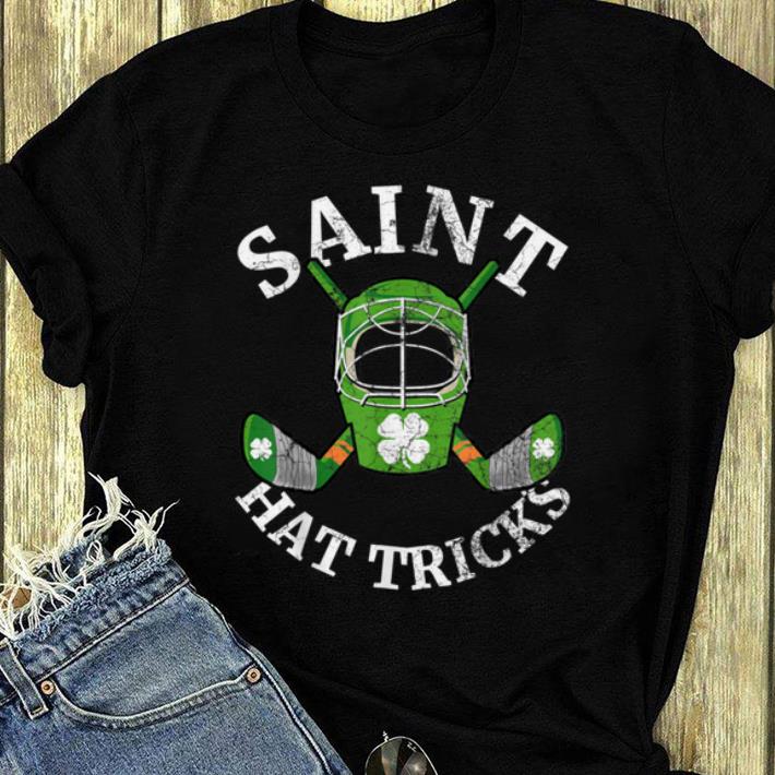 Nice Saint Hattrick's Hockey St. Patrick's Day Shamrock shirt