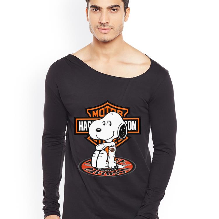 Nice Snoopy Tattoo Motor Harley Davidson shirt