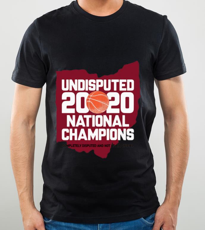 Nice Undisputed 2020 National Champions shirt