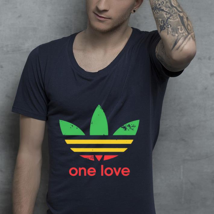 Official Adidas Roots Rock Reggae One Love shirt