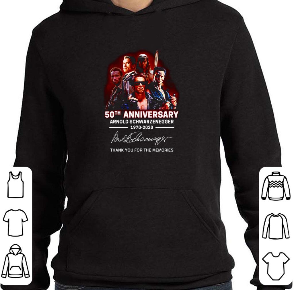 Official Arnold Schwarzenegger 50th anniversary 1970-2020 The Terminator shirt