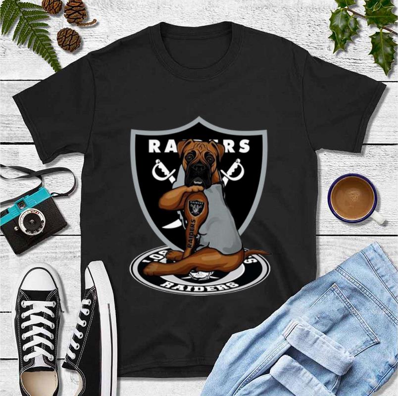 Official Boxer Tattoo Oakland Raiders Las Vegas Raiders shirt