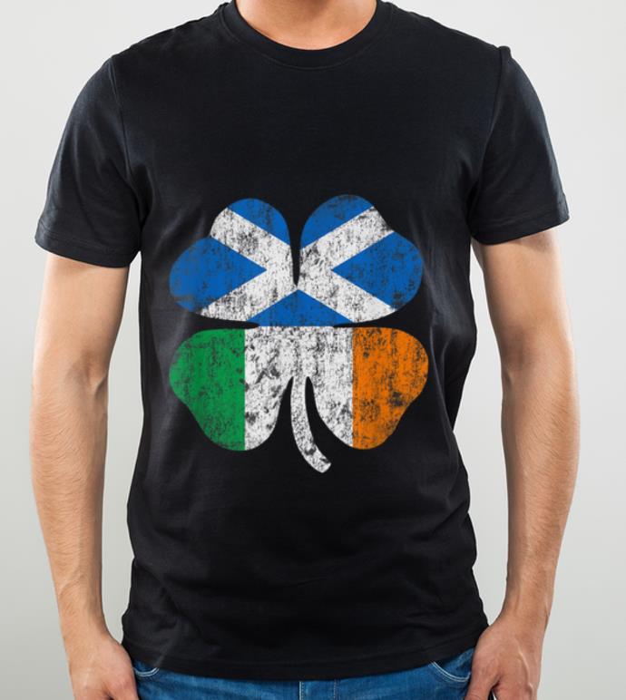 Official Irish Scottish Flag Ireland Scotland St Patricks Day shirt