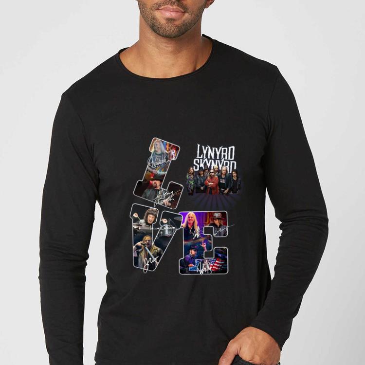 Official Love Lynyrd Skynyrd Signatures shirt