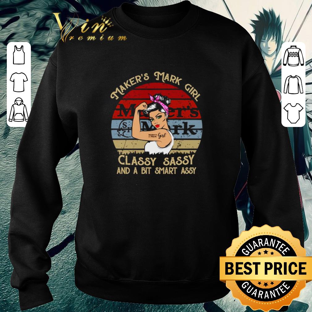 Official Maker’s Mark Girl classy sassy and a bit smart assy vintage shirt 6 Official Maker’s Mark Girl classy sassy and a bit smart assy vintage shirt