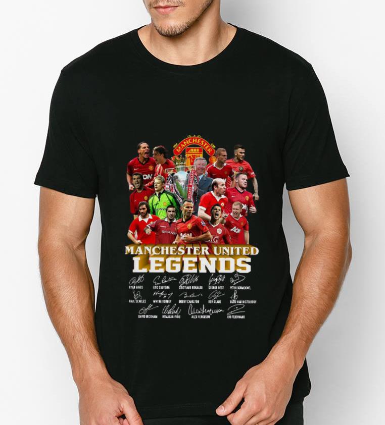 Official Manchester United Legends Players Signatures shirt