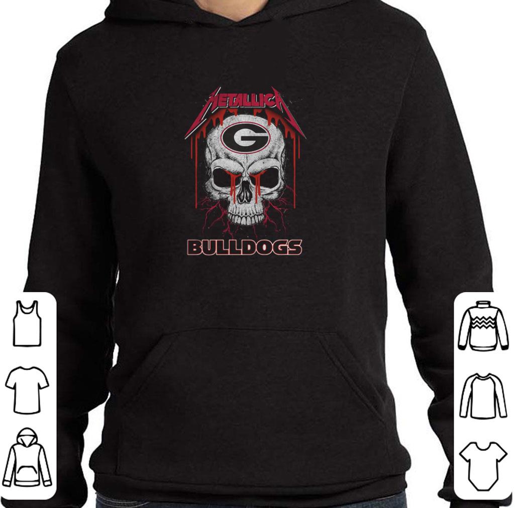 Official Skull Metallica Georgia Bulldogs Logo shirt