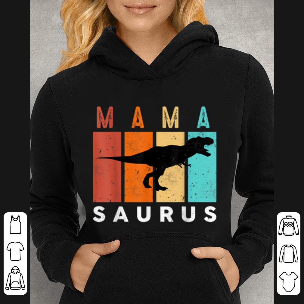 Official Vintage Mamasaurus Family Mama Saurus Dinosaurs Grandma Grab shirt