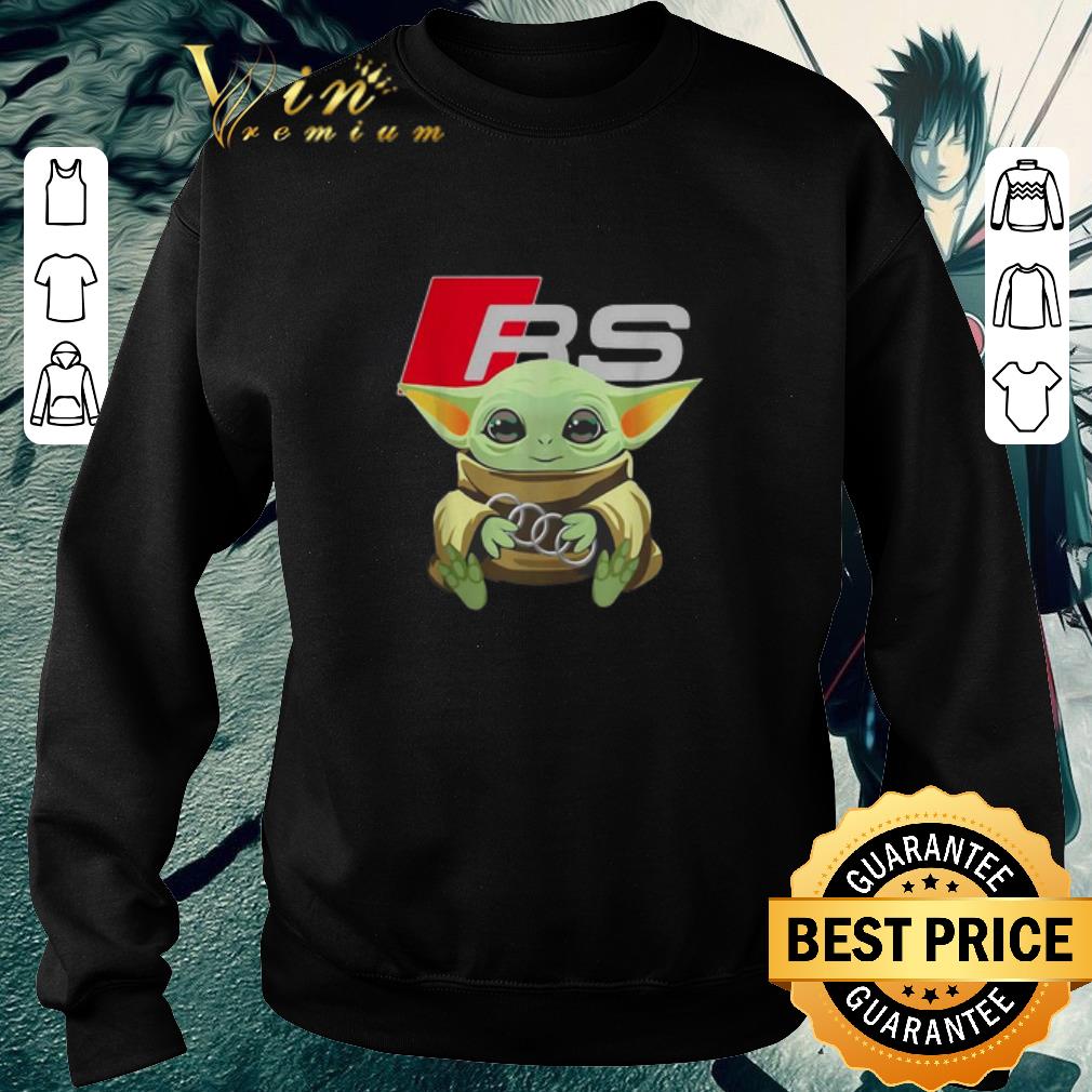 Original Baby Yoda hug Audi RS shirt