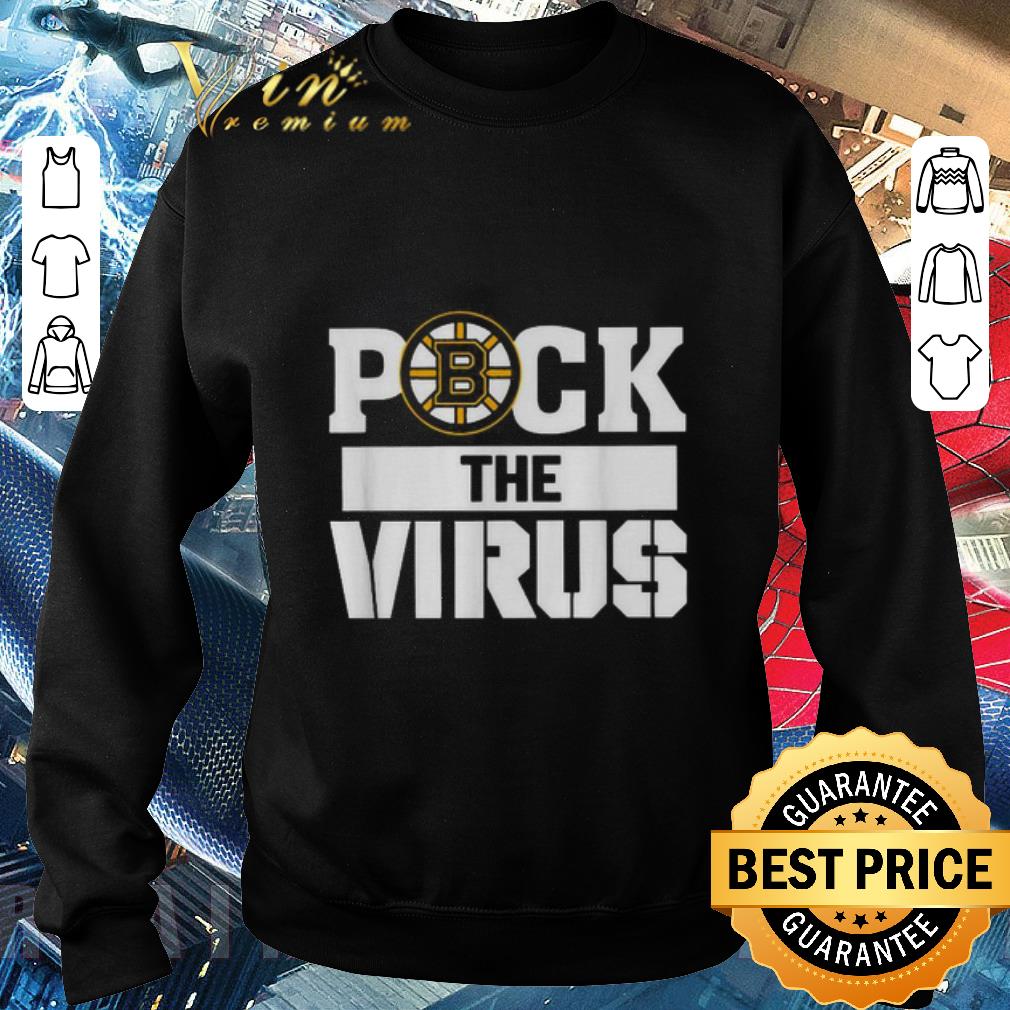 Original Boston Bruins Puck The Virus Corona shirt 6 Original Boston Bruins Puck The Virus Corona shirt
