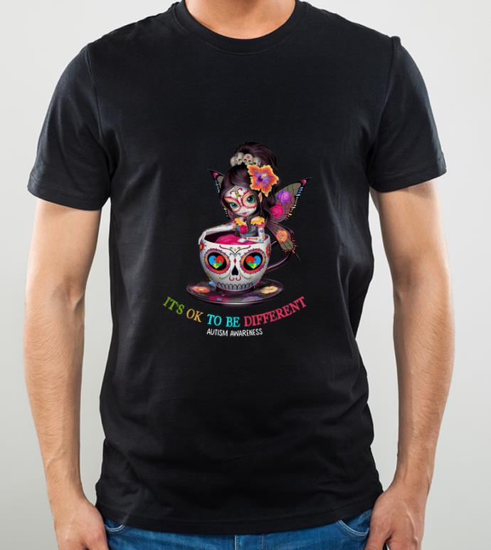 Original Girl Tattoos It’s ok to be different autism awareness shirt