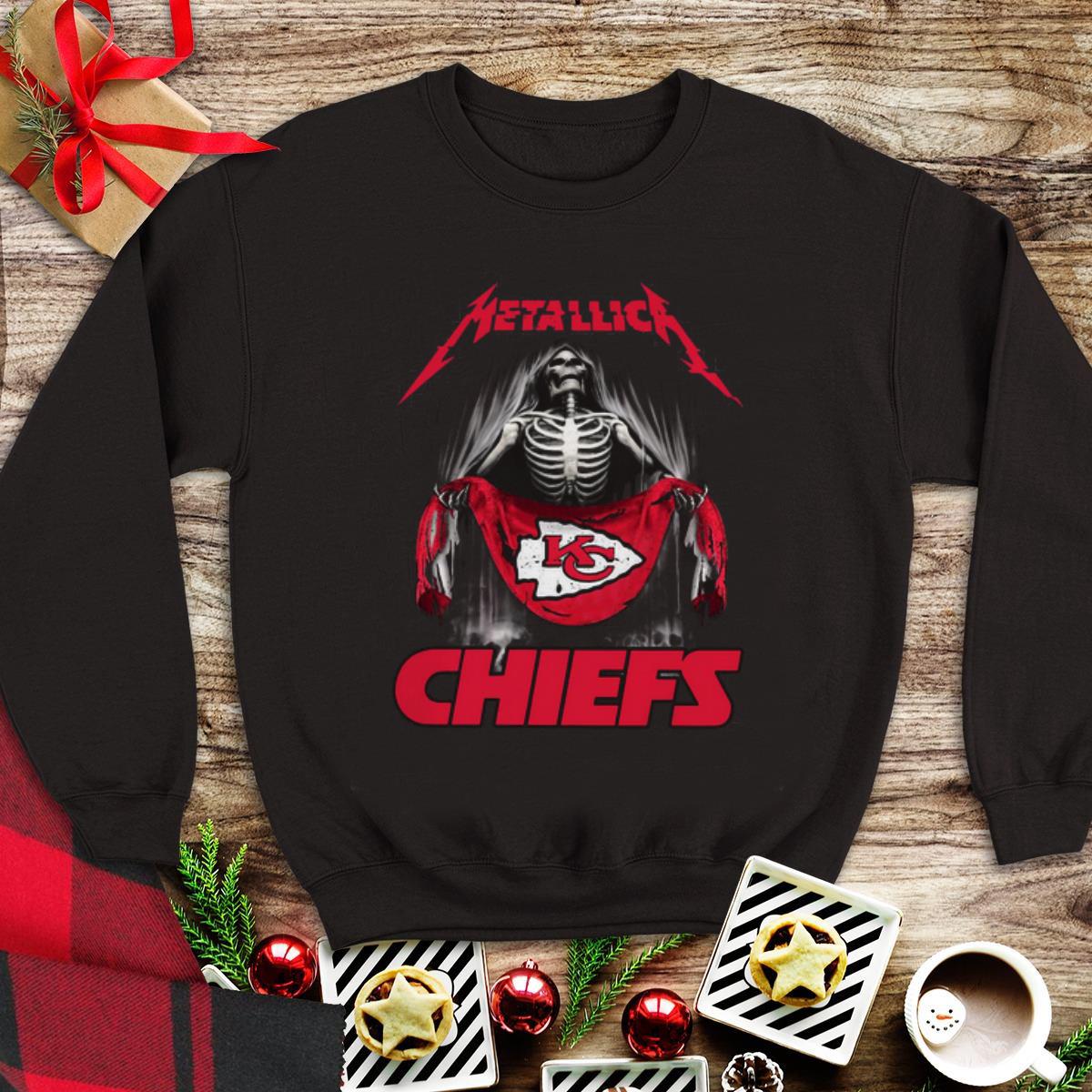 Perfect Metallica Kansas City Chiefs shirt