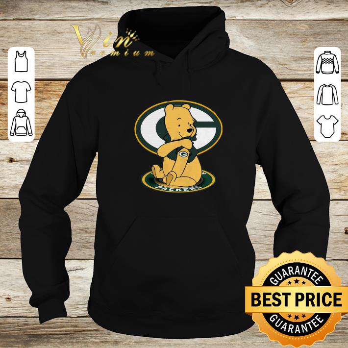 Pooh Tattoo Green Bay Packers logo shirt