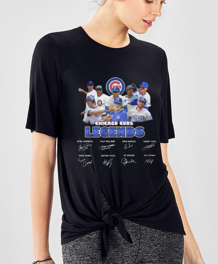 Premium Chicago Cubs MLB Legends Signatures shirt