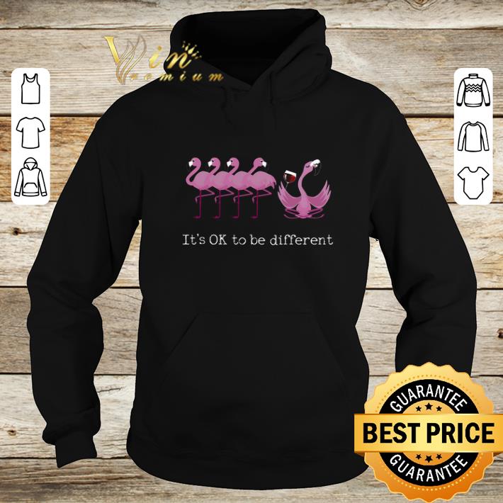 Premium Flamingo It's Ok To Be Different shirt 6 Premium Flamingo It's Ok To Be Different shirt