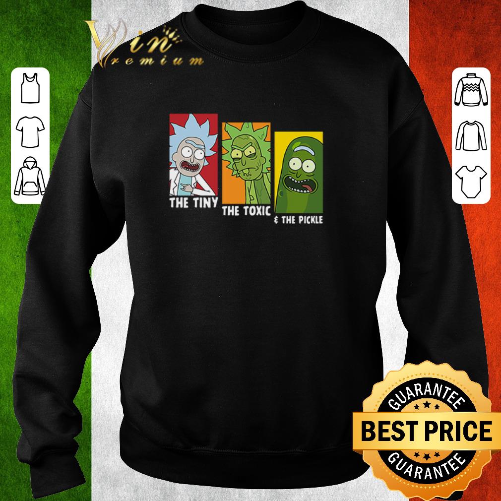 Premium Rick Sanchez the tiny the toxic the pickle shirt 6 Premium Rick Sanchez the tiny the toxic the pickle shirt