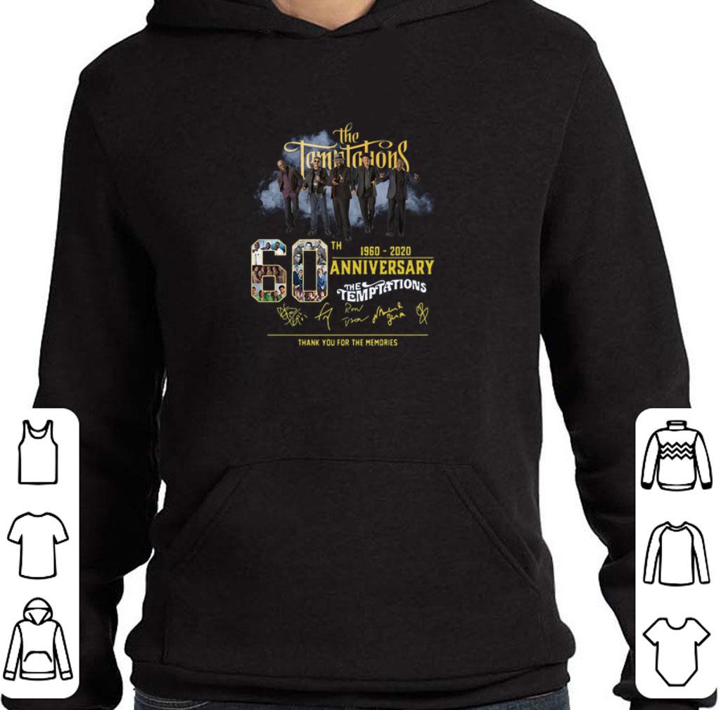 Premium The Temptations 60th anniversary 1960-2020 thank you for the memories shirt 6 Premium The Temptations 60th anniversary 1960-2020 thank you for the memories shirt