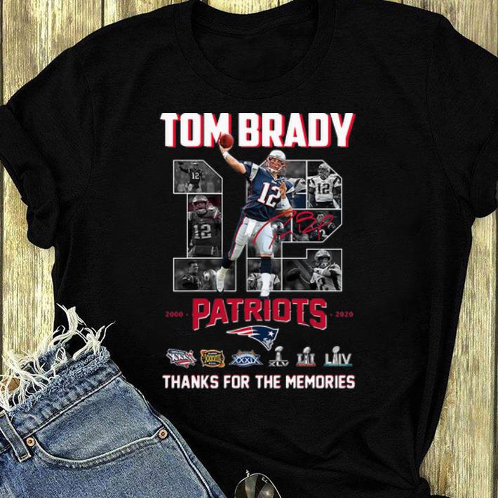Premium Tom Brady Patriots 2000-2020 Thank You For The Memories shirt