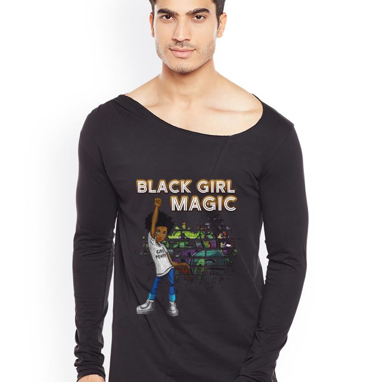 Pretty Black Girl Magic I Am Black History Phenomenal Woman Melanin shirt