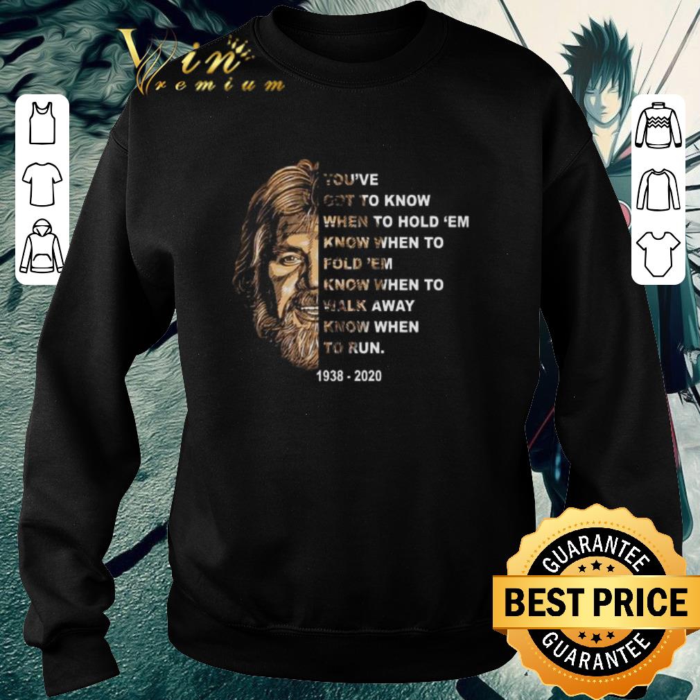 Pretty Kenny Rogers You’ve got to know when to hold 'em know when to fold 'em shirt