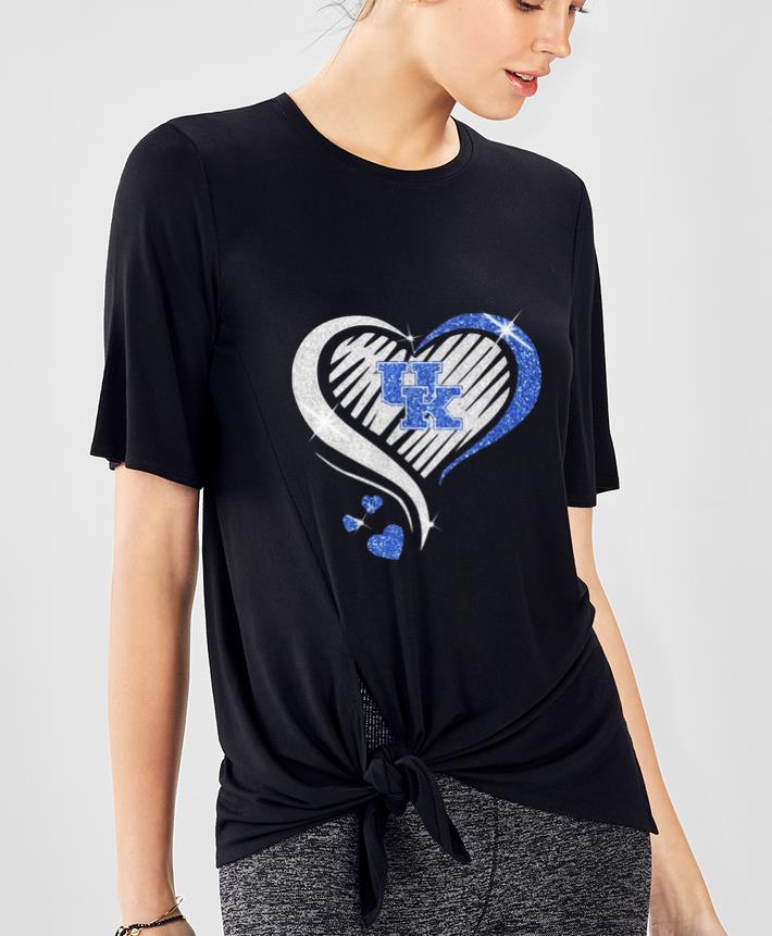 Pretty Kentucky Athletics Diamond Heart shirt