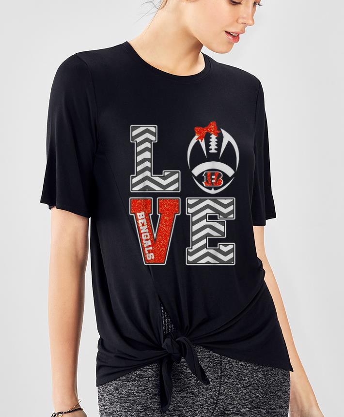 Pretty Love Football Cincinnati Bengals shirt