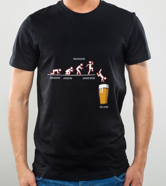 Pretty Maandag Dinsdag Woensdag Donderdag Vrijdag shirt