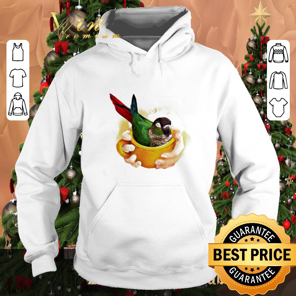 Pretty Parrot in a cup of Conure shirt 6 Pretty Parrot in a cup of Conure shirt