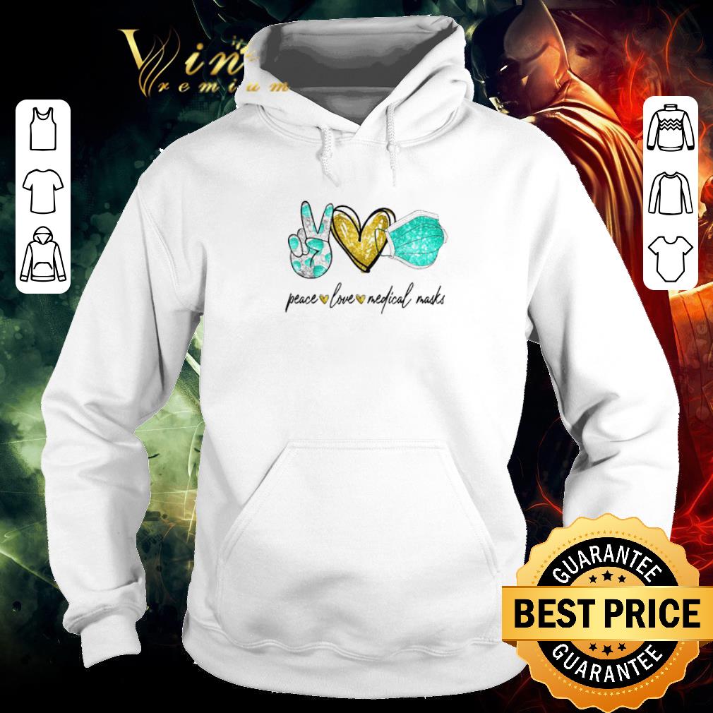 Pretty Peace Love Medical Masks shirt
