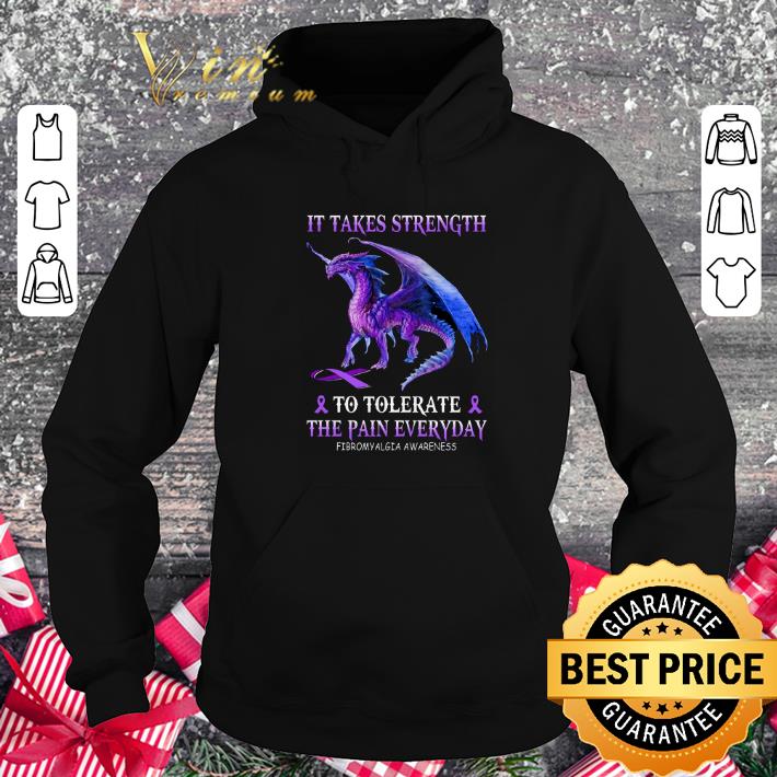 Pretty Purple Dragon it takes strength to tolerate the pain everyday Fibromyalgia awareness shirt 6 Pretty Purple Dragon it takes strength to tolerate the pain everyday Fibromyalgia awareness shirt