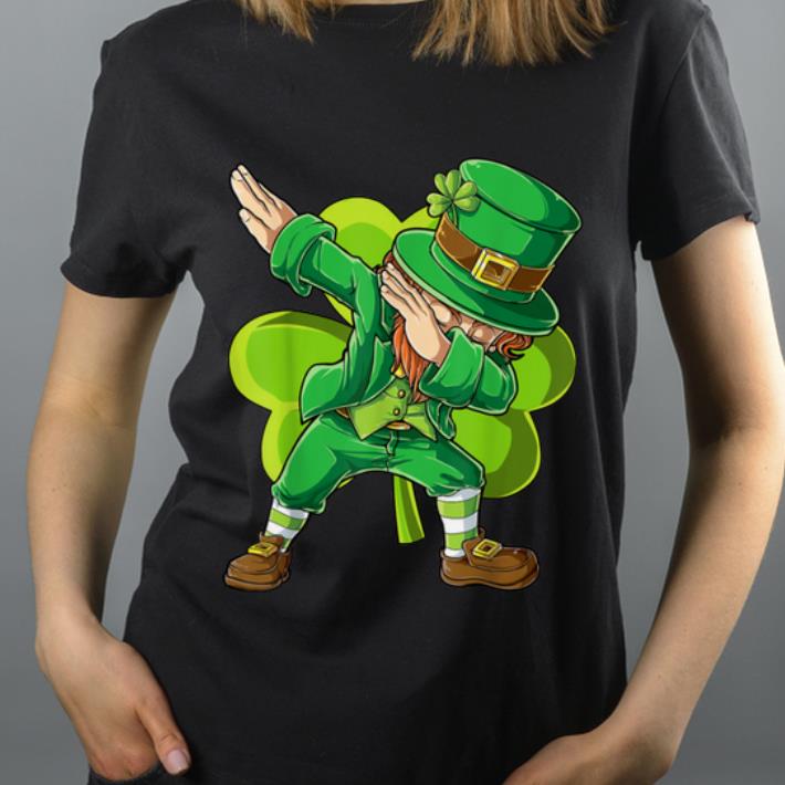 Pretty St Patricks Day Dabbing Leprechaun Boys Kids Men Gifts Dab shirt