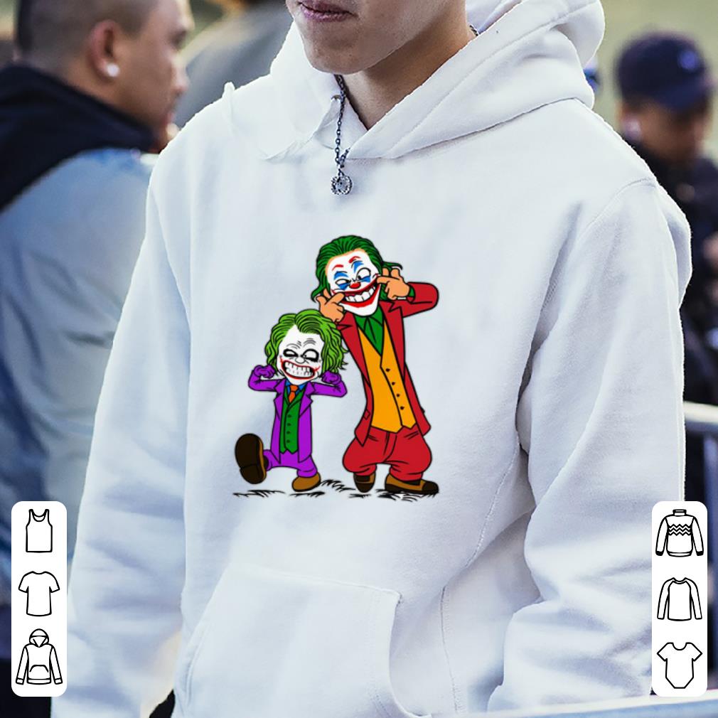 Top Double Joker Calvin and Hobbes shirt