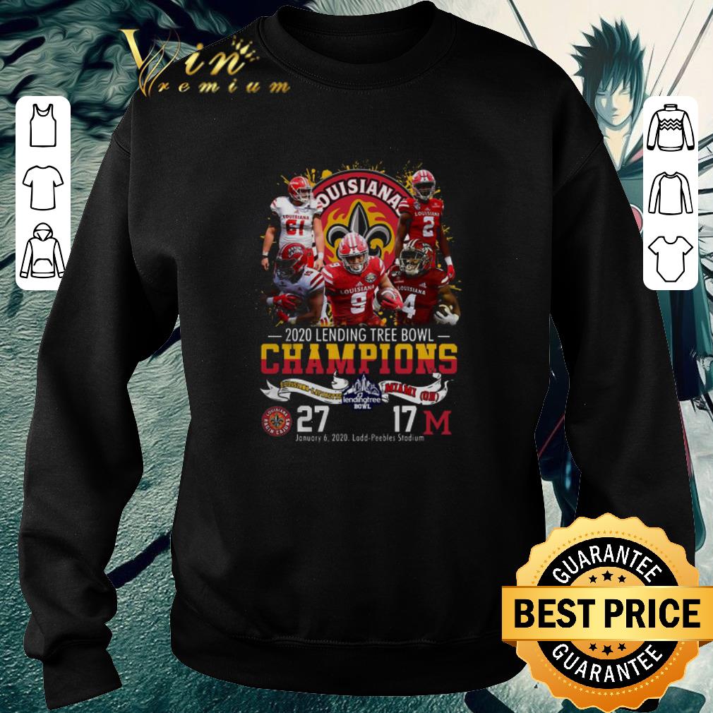 Top Louisiana Lafayette 2020 Lending Tree Bowl Champions shirt 6 Top Louisiana Lafayette 2020 Lending Tree Bowl Champions shirt